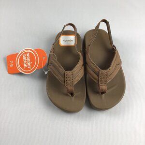 Wonder Nation Squishy Slingback sandal shoes size 7-8 Toddler